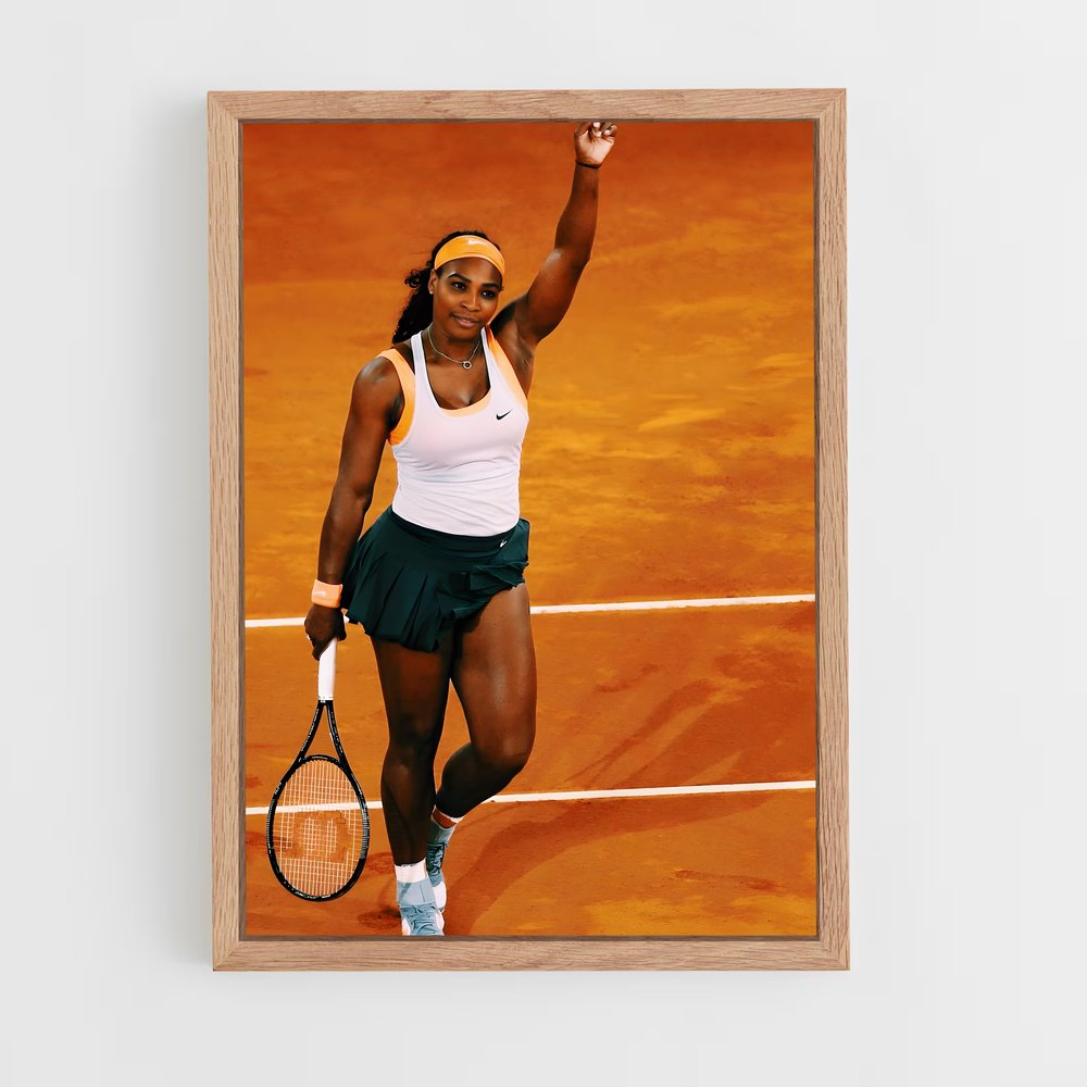Poster Serena de williams – affiche Tennis (vue 4)